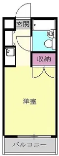 メゾン・ド・ソメイユ【4階】の間取り