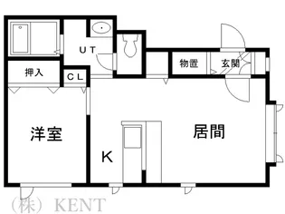 オルソ【2階】の間取り