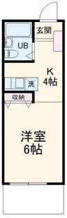 ライフモリ1号館【3階】の間取り