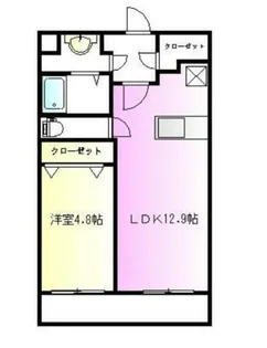 ラフィネコート【3階】の間取り