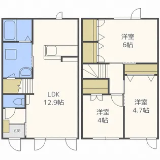 ラ・フレーズの間取り