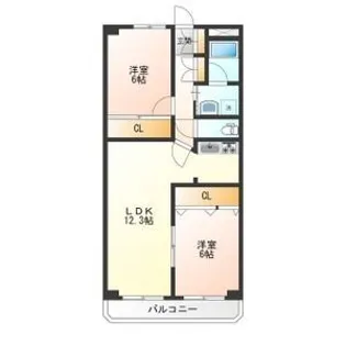 ネオニシキ【1階】の間取り