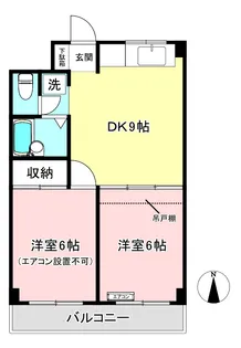 日吉パフィオマンション【3階】の間取り