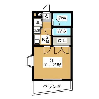ベルコモンズ八幡山【3階】の間取り