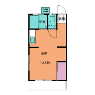 フジハイツ【2階】の間取り