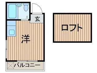 キャピタル北町【2階】の間取り