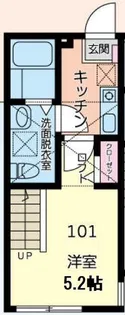 フォーマルハウト二俣川II【1階】の間取り