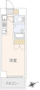 パークサイド石坂【6階】の間取り