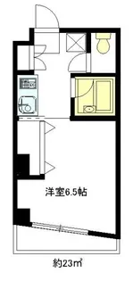 クリオブルー北沢【4階】の間取り