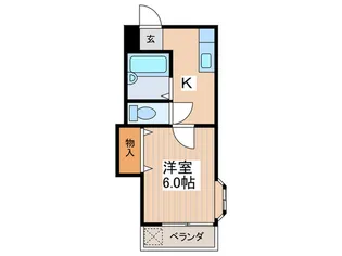 第二御殿山【1階】の間取り
