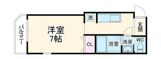 プリオーレ中堂寺【3階】の間取り