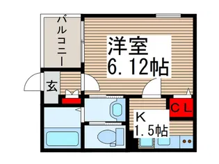 Belle Fleur【2階】の間取り