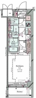 プラシア蒲田 THE GRAND RESIDENCE【2階】の間取り