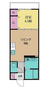 エトワールフィランテ【1階】の間取り