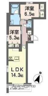 プランナイトウ【2階】の間取り
