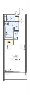 クレイノウィステリア【2階】の間取り