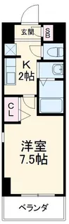 ファーニッシュ太平通【6階】の間取り