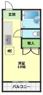 クレイン【2階】の間取り