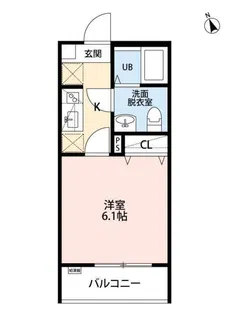 MTレジデンス立場【1階】の間取り