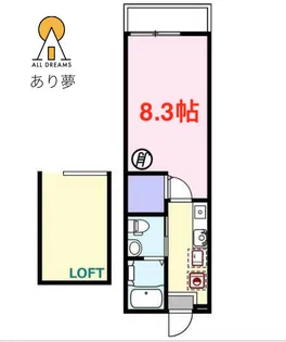 シュガール西前【2階】の間取り