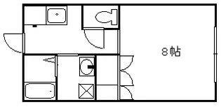 カーサデルリオ【2階】の間取り