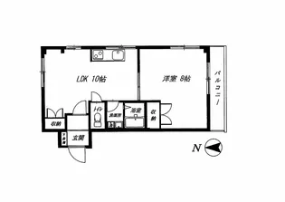メゾンカモミール【2階】の間取り