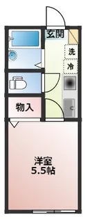 フルセイル片倉町【2階】の間取り