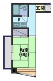 藤村ビル【4階】の間取り