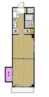 神湊リゾートスカイマンション【8階】の間取り