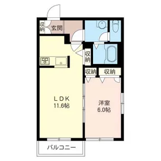 Perle nonno【1階】の間取り