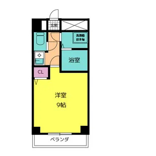 カーム富岡【4階】の間取り