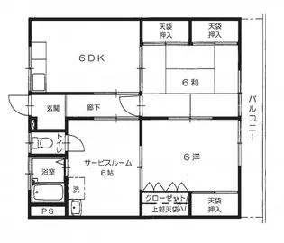真藤ビル【2階】の間取り