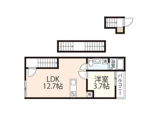 Pablo戸坂A棟【3階】の間取り