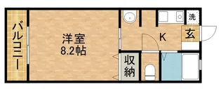 アベニュー平野VI【1階】の間取り