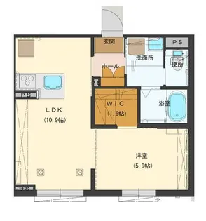 Elyxion 101 /エリシオン101【1階】の間取り