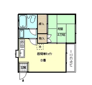 サンシティM【2階】の間取り