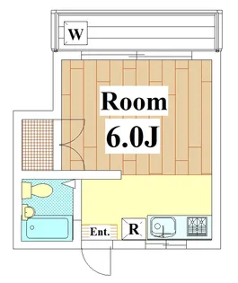 レジデンスN大岡山【1階】の間取り