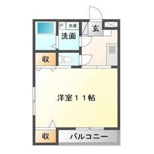 マリベールパセオ【2階】の間取り