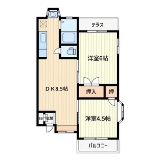 サンコーポ【1階】の間取り