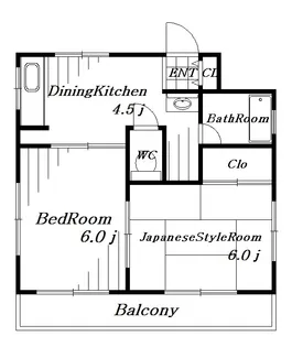 亜土ビル【2階】の間取り