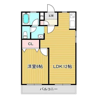YKハイツ高丸【3階】の間取り