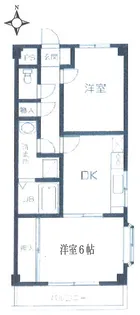 ウェルシーガーデン【2階】の間取り