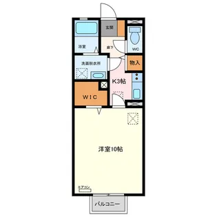 リビングタウンかじま台II【2階】の間取り
