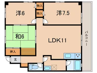 アルバ星和【2階】の間取り