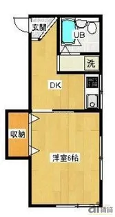 東京都東村山市本町1【アパート】の間取り