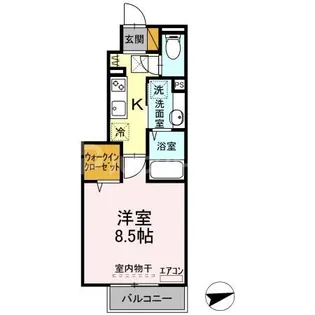 グランテージ【1階】の間取り