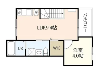 Prive広【2階】の間取り