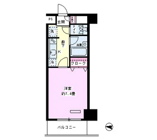 グラン・パァレ1【7階】の間取り