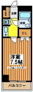 東京都世田谷区赤堤5【マンション】の間取り