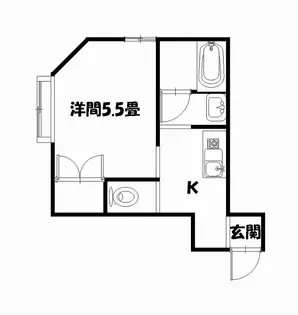 アクアハイム【2階】の間取り